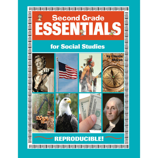 SECOND GRADE ESSENTIALS FOR SOCIAL STUDIES HISTORY BOOK