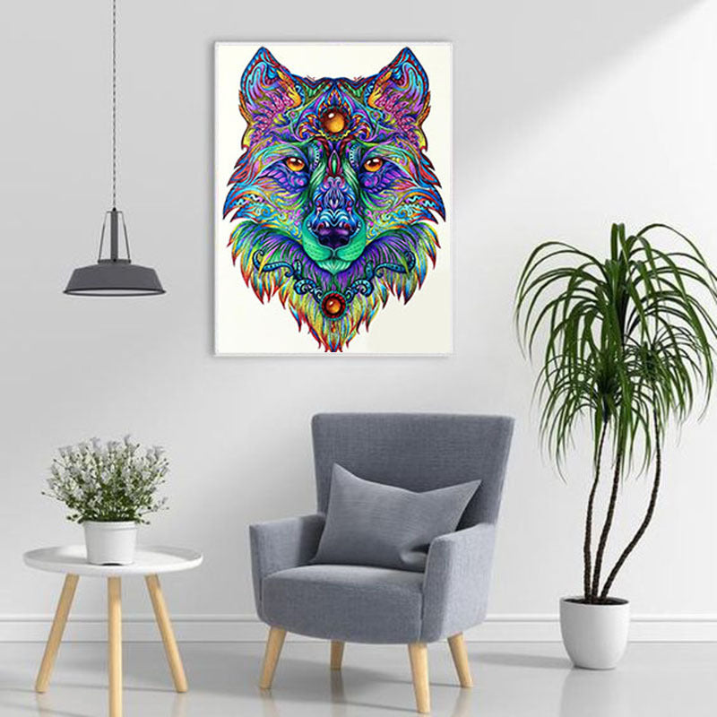5D Fox Theme Diamond Painting
