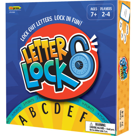 LETTER LOCK BOARD GAME