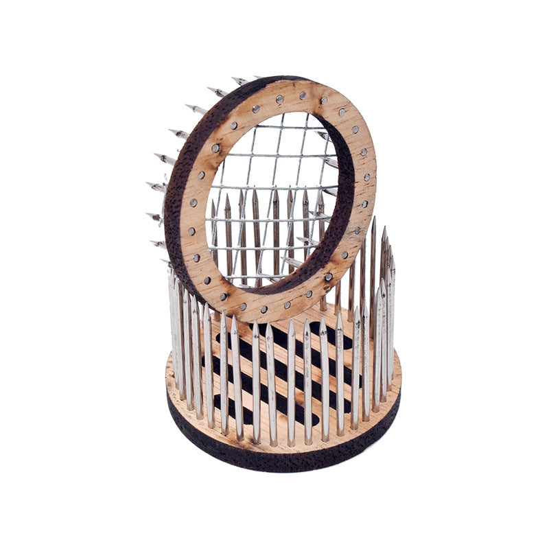 New Wooden Queen Bee Cage Circular Beekeeping