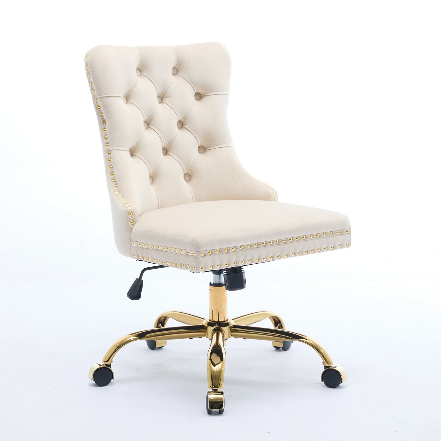 Modern Velvet Upholstered Computer Chair