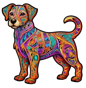 Dog Wooden Puzzles STEM KIt