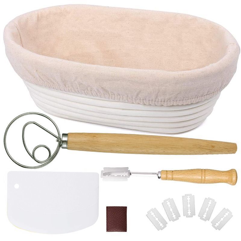 Scraper Blender Oval Bread Baking Kit