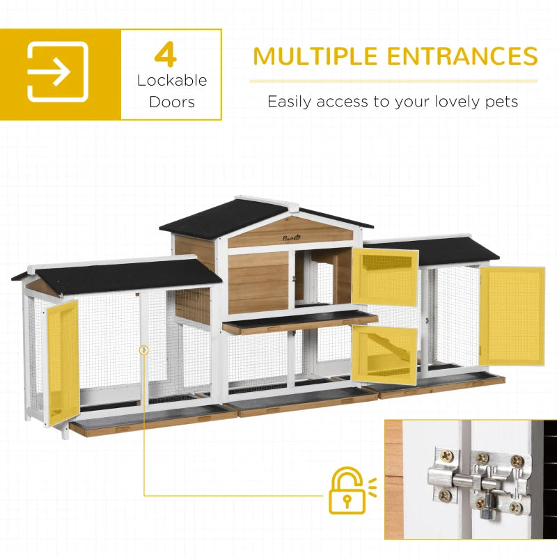 Wooden Rabbit Hutch