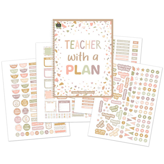 TERRAZZO TONES TEACHER PLANNER