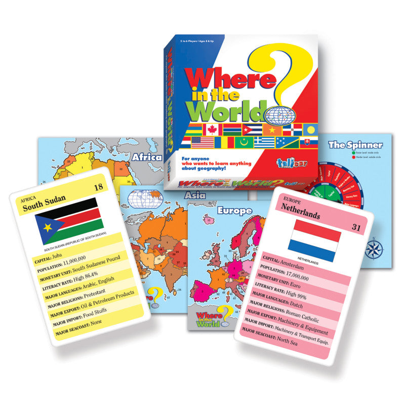 WHERE IN THE WORLD GAME