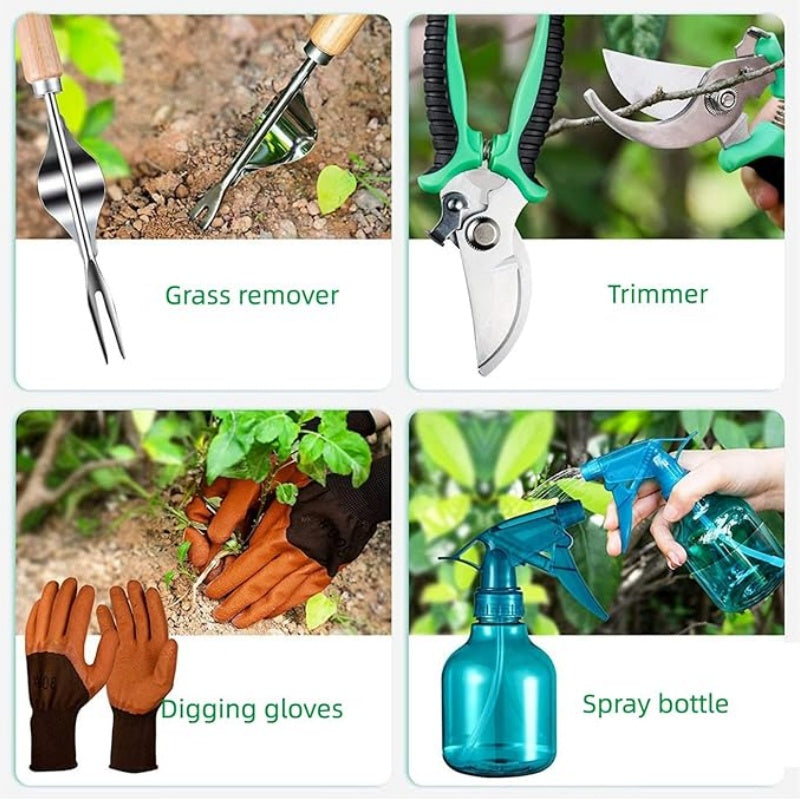 Gardening Tool Set With Pruning Shears