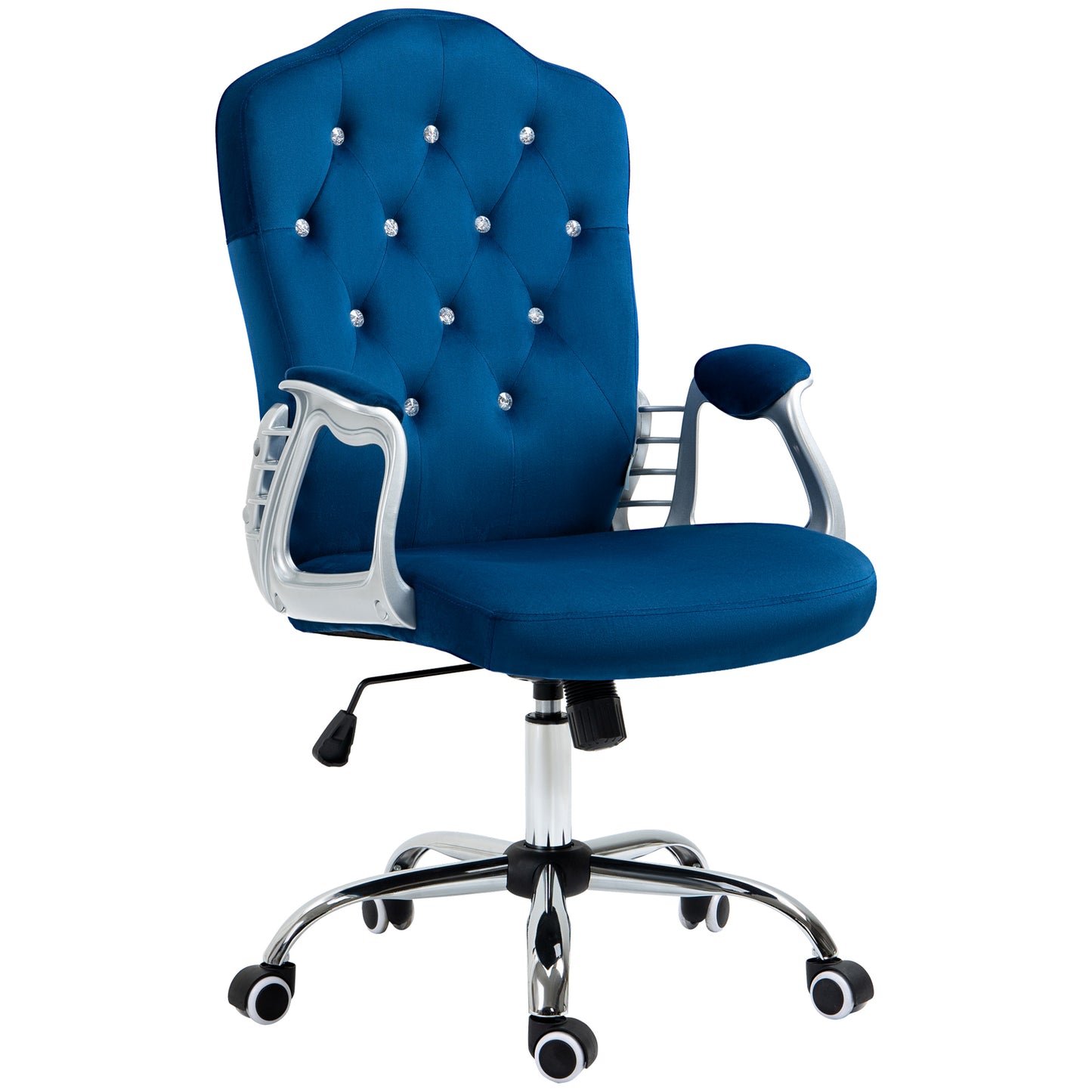 Velvet Office Chair Desk Chair with 360 Degree Swivel