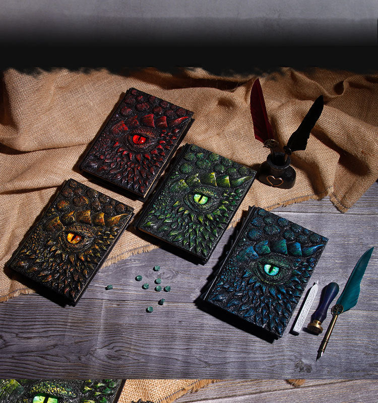 Embossed Dragon Notebook