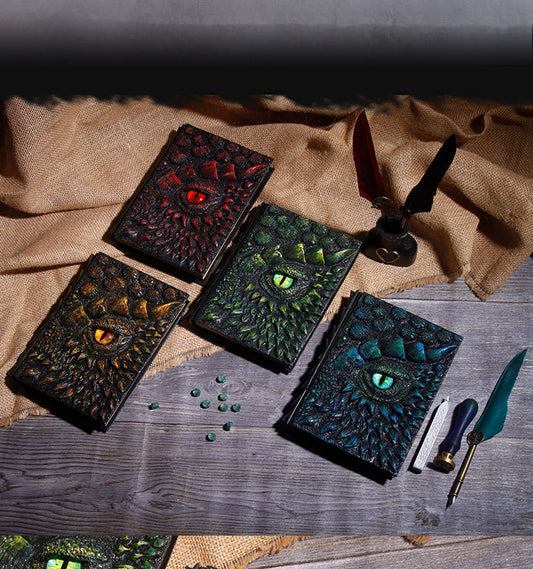 Embossed Dragon Notebook