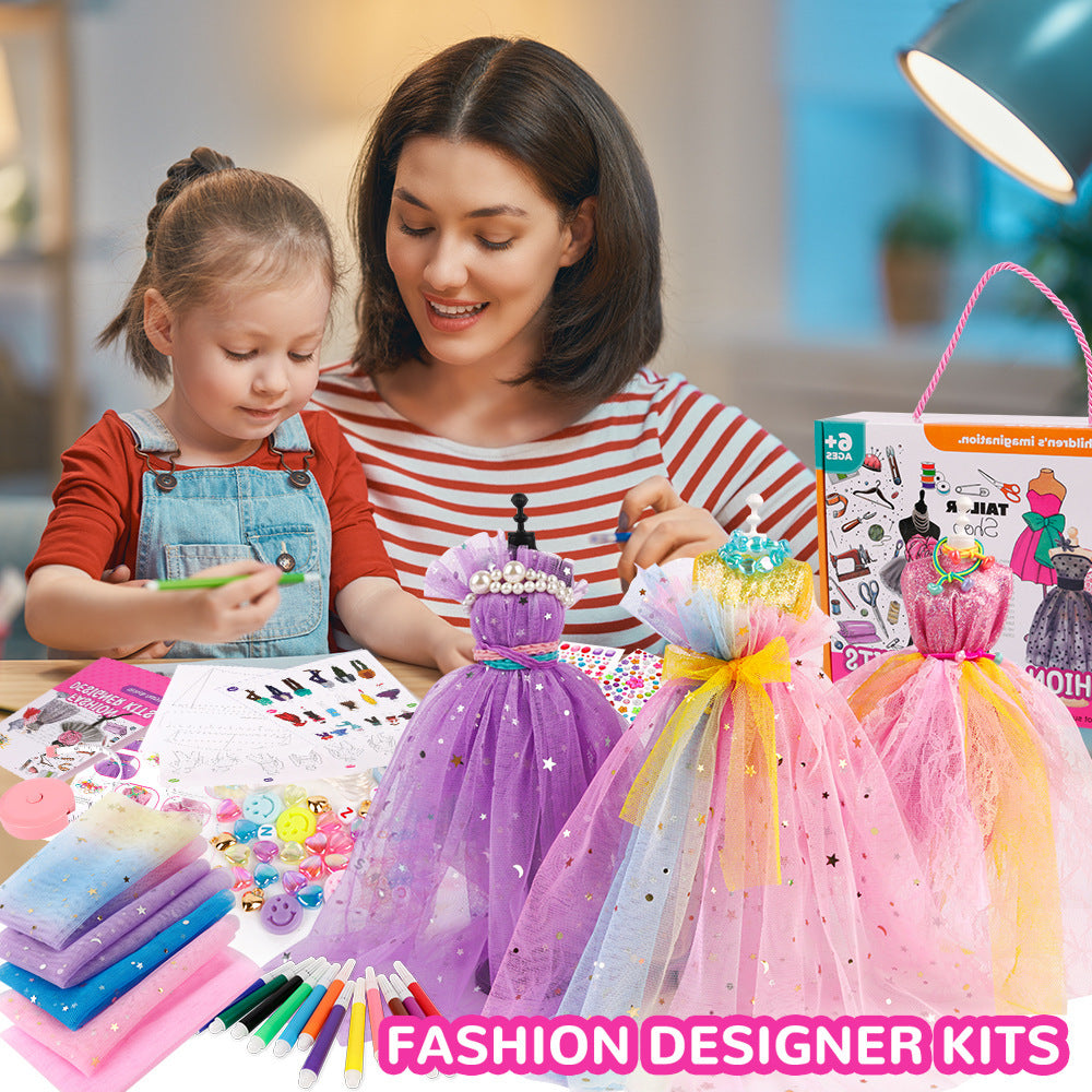 Children's Clothing Design Sewing Kit Toys