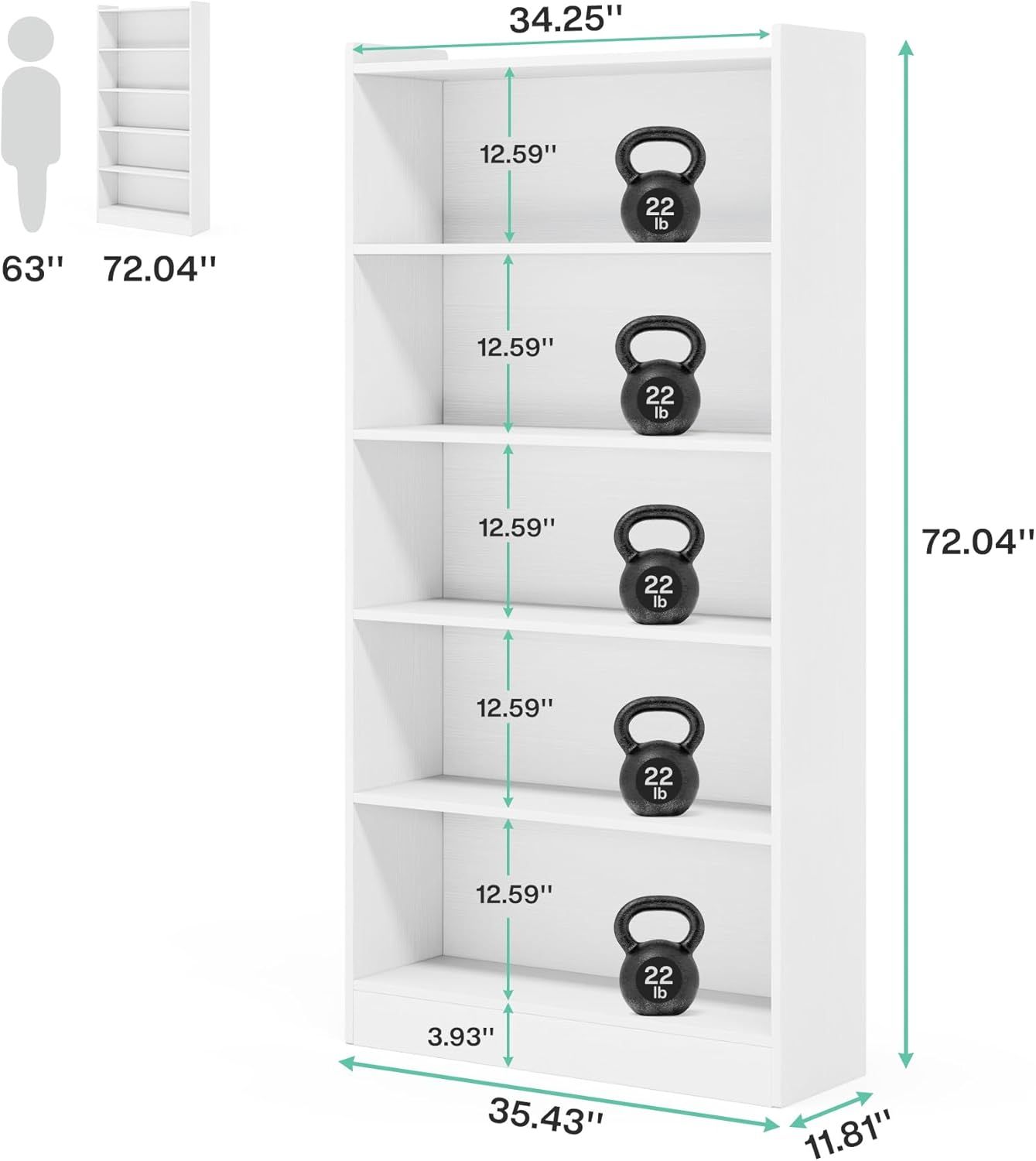 Bookshelf,Storage Rack,Multifunctional Rack