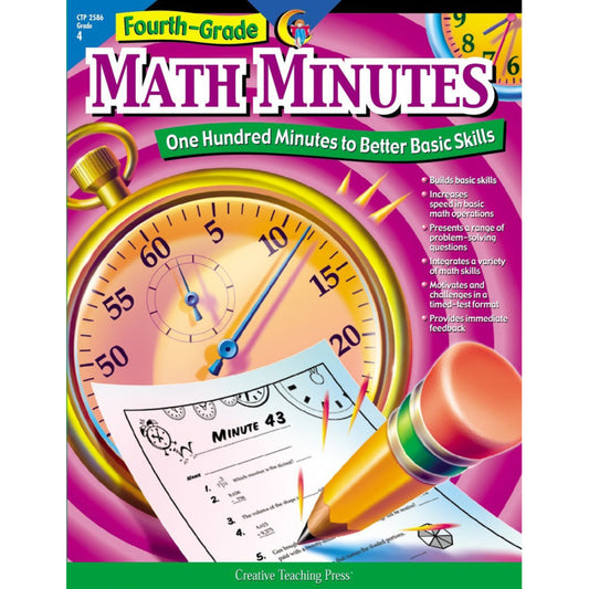 FOURTH-GR MATH MINUTES BOOK