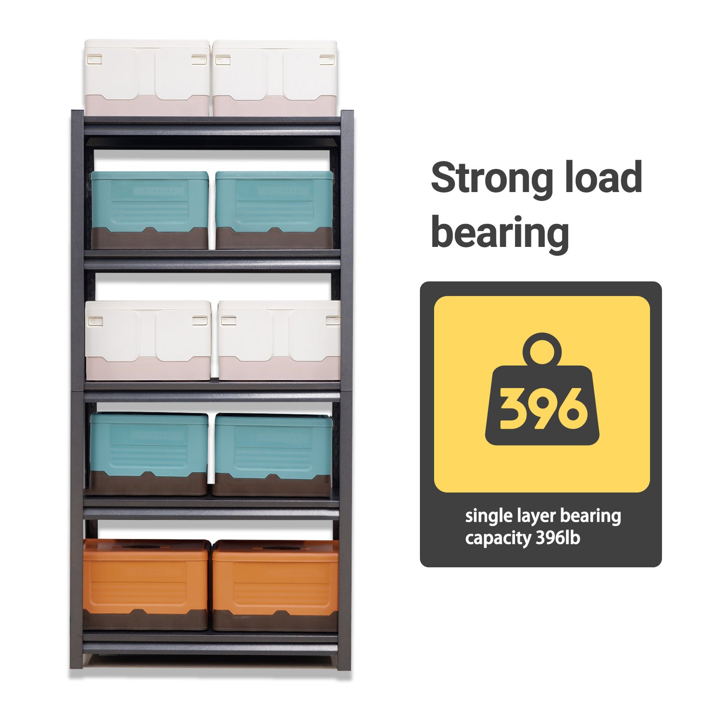 Tier Metal Shelves For Storage
