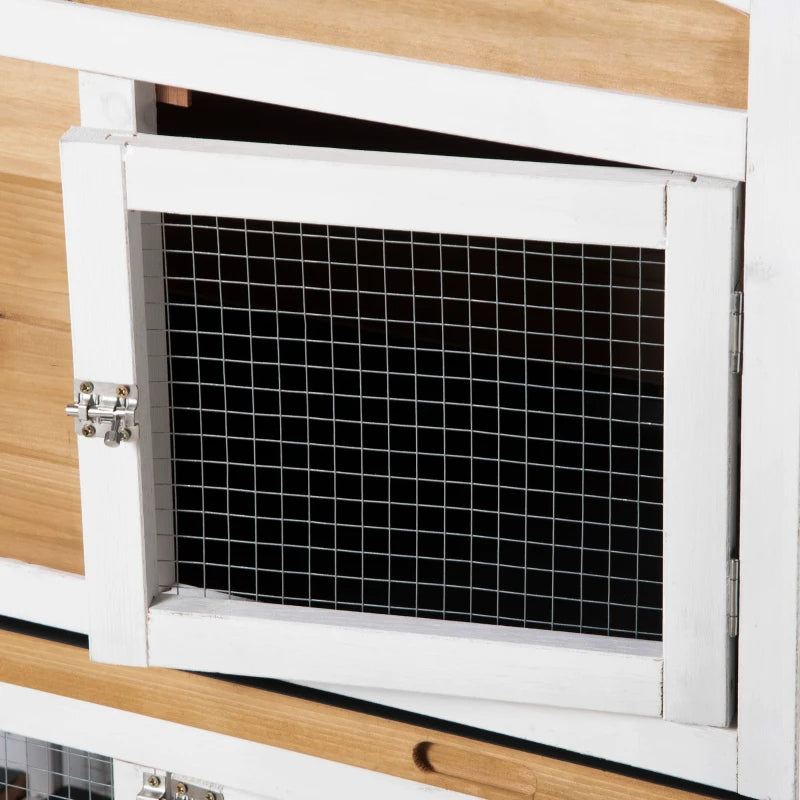 Wooden Rabbit Hutch