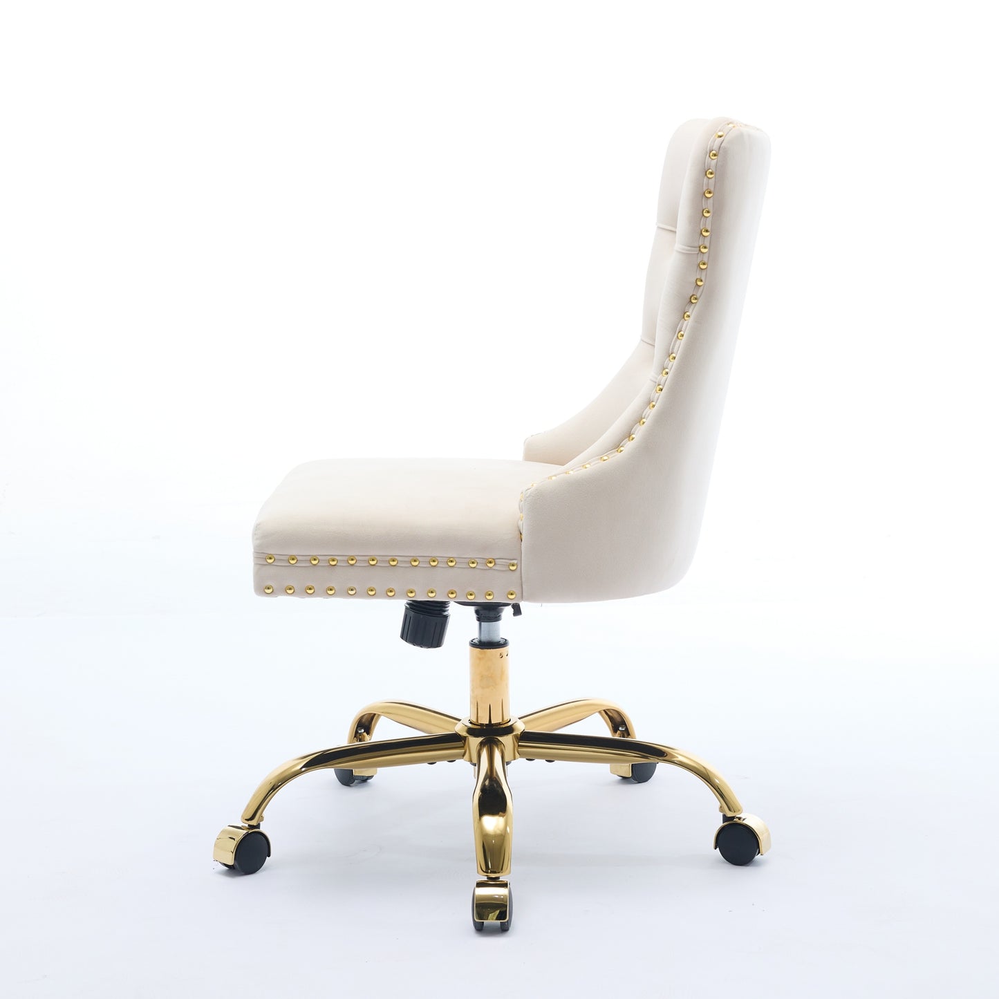Modern Velvet Upholstered Computer Chair