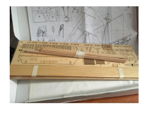 Wooden Antique Boat Building Kit