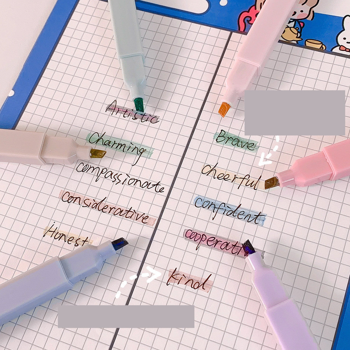 Marker Highlighter Set