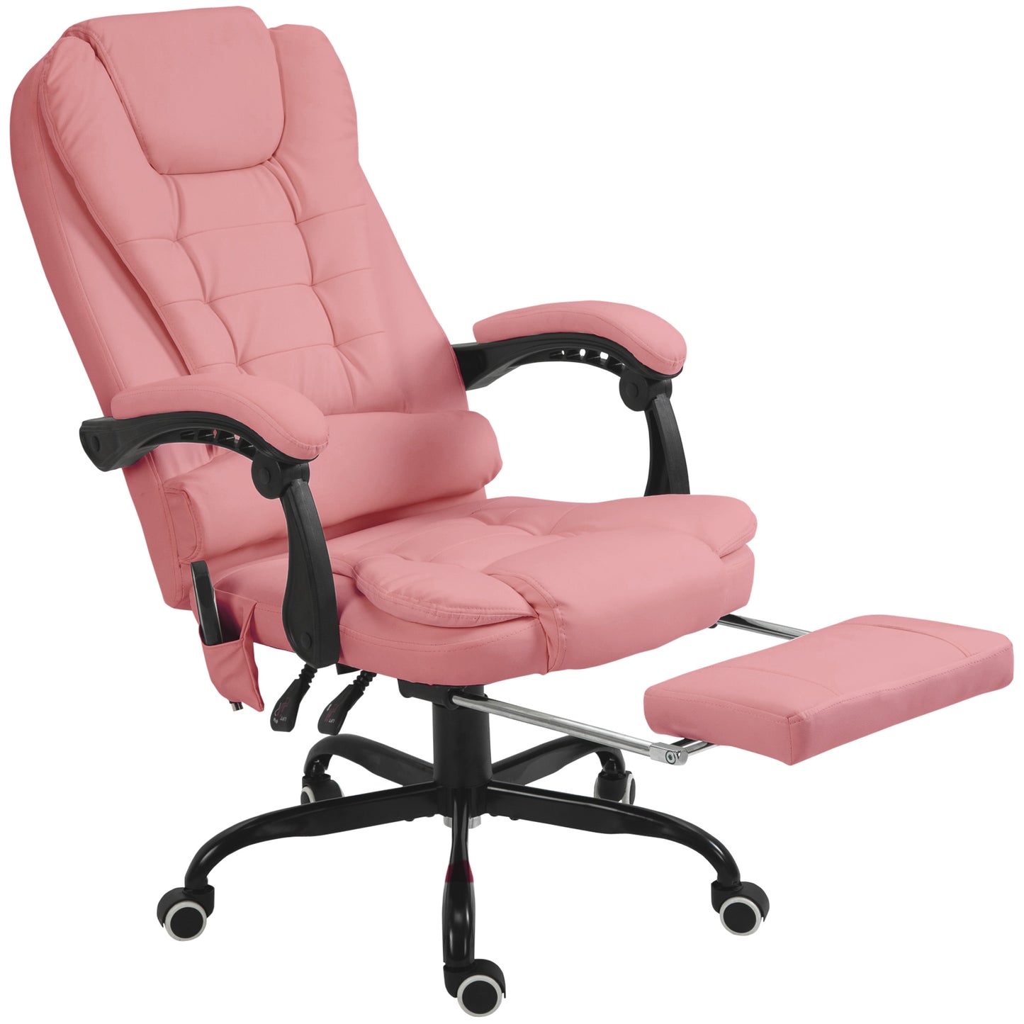 7-Point Vibrating Massage Office Chair High Back