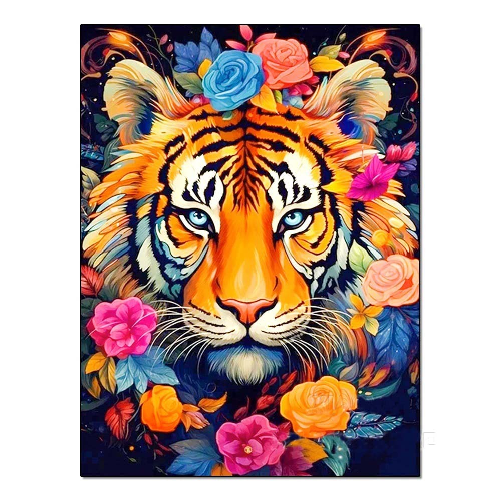 Diamond Painting Colorful Animals
