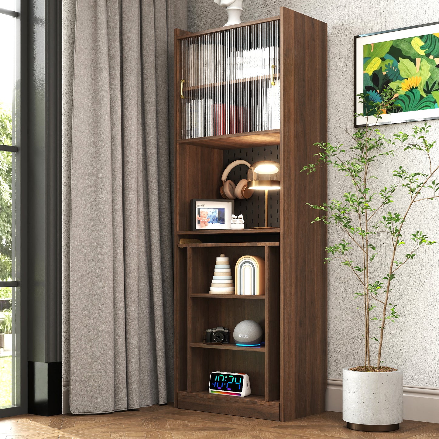 Folding Desk with Storage,