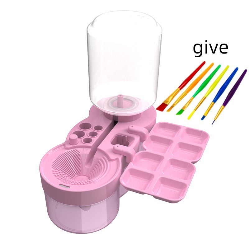 Automatic Water Paint Brush Cleaner
