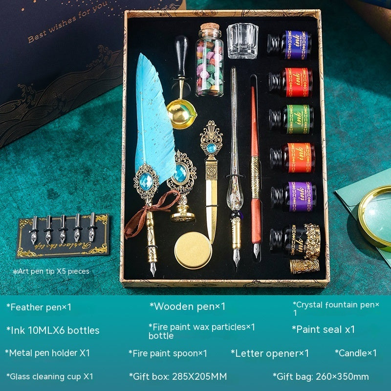 Feather Pen Kit Dipping Pen Craft Set