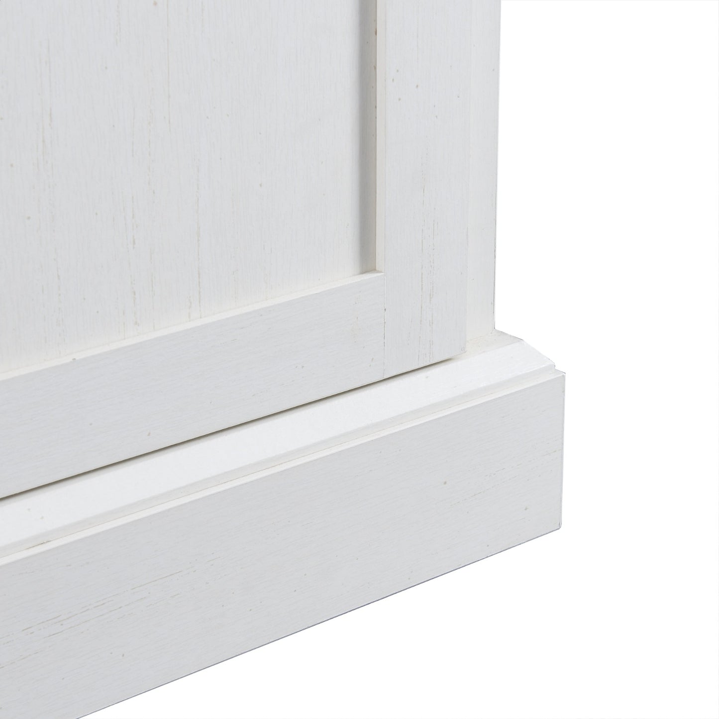 Sideboard Cabinet With 2 Drawers & 4 Doors Adjustable Shelves