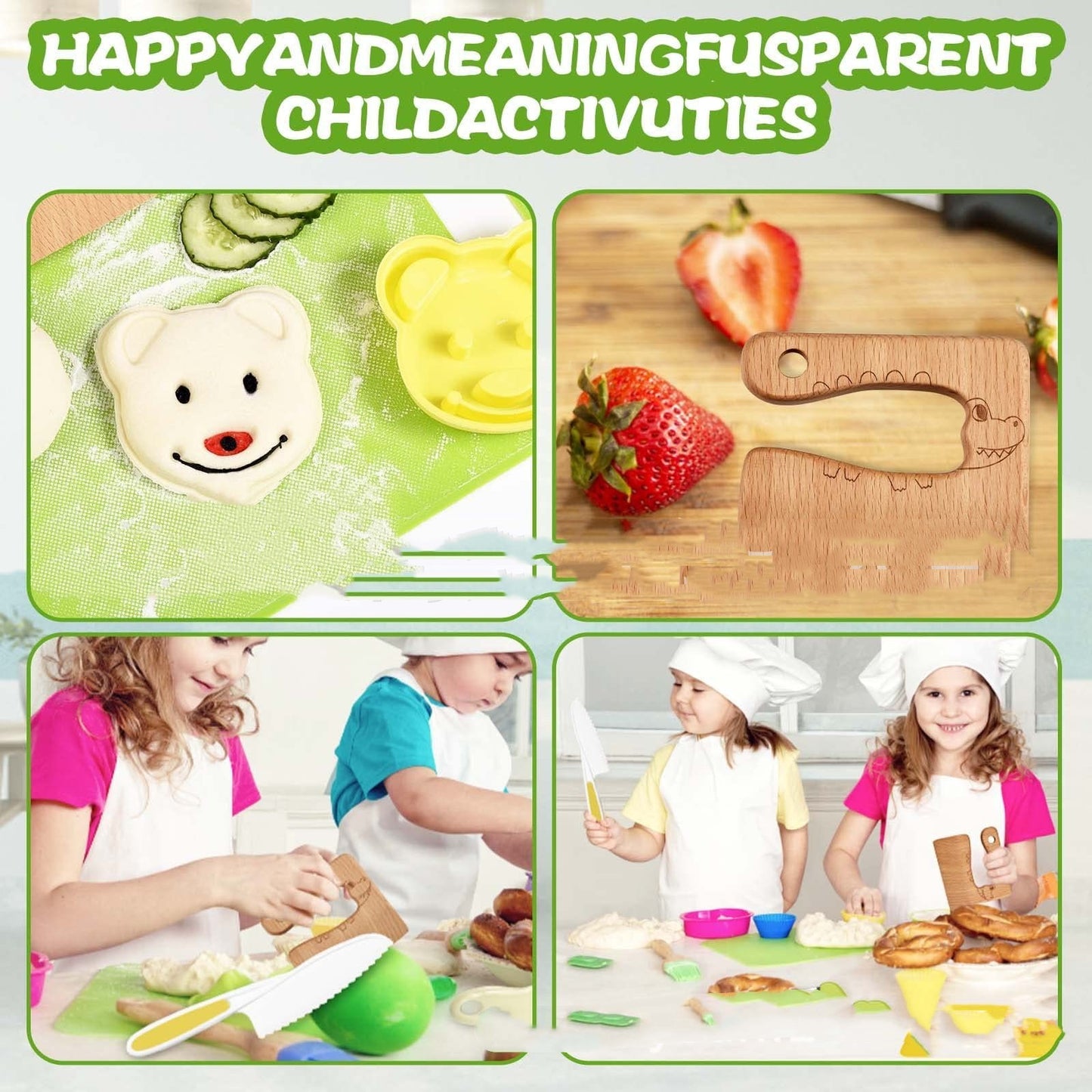 Children's Kitchen Cookware And Baking Set