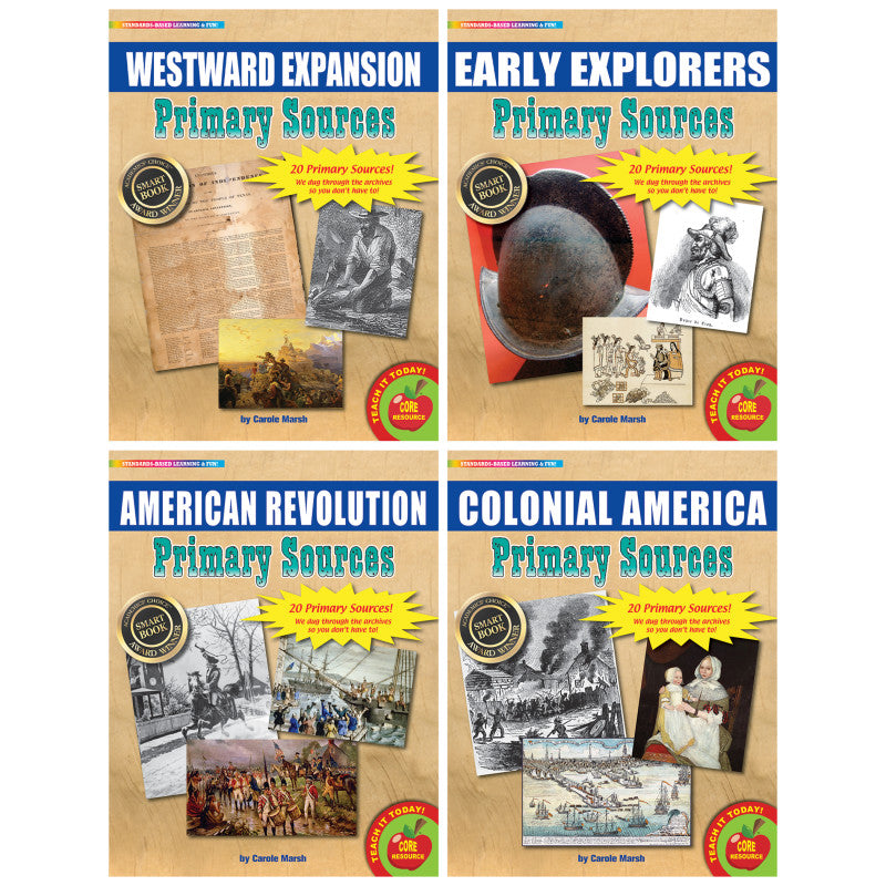 EARLY AM HISTORY BOOK PRIMARY SOURCES ST