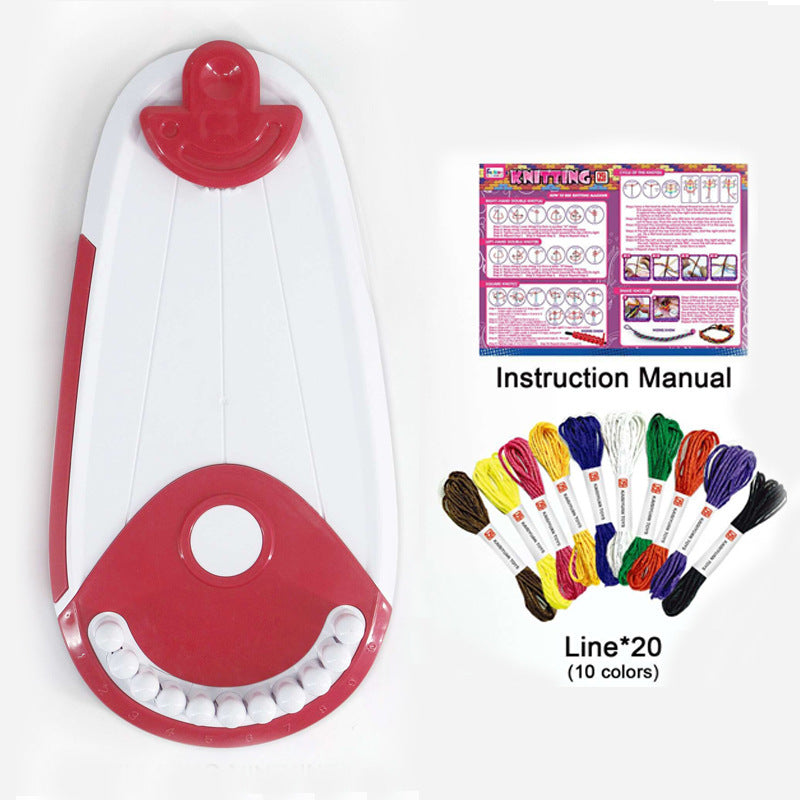 DIY Bracelet Weaving Machine Jewelry Making Craft Kit