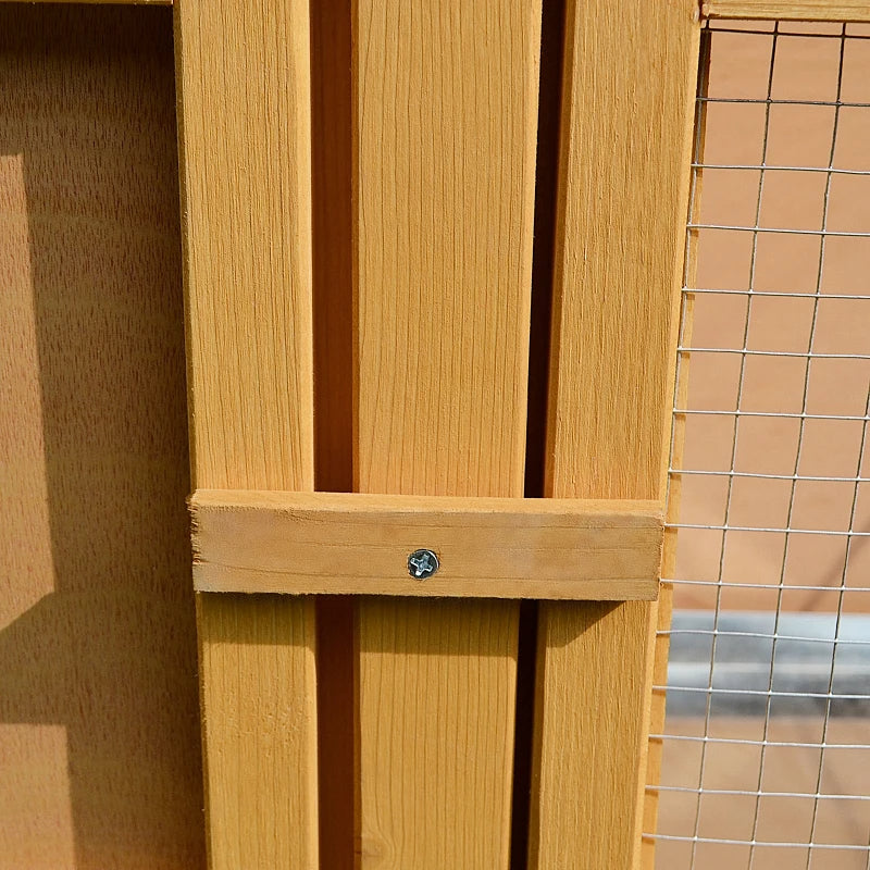 Paw Hut Wooden Rabbit Hutch