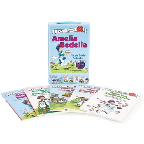 Amelia Bedelia 5-Book I Can Read Box Set #1: Amelia Bedelia Hit the Books
