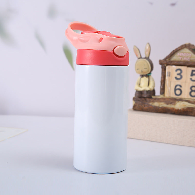 Stainless Steel Children's Straw Cup Sublimation Craft Blank
