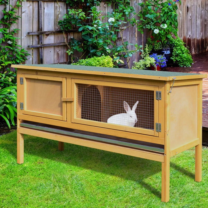 Paw Hut Wooden Rabbit Hutch