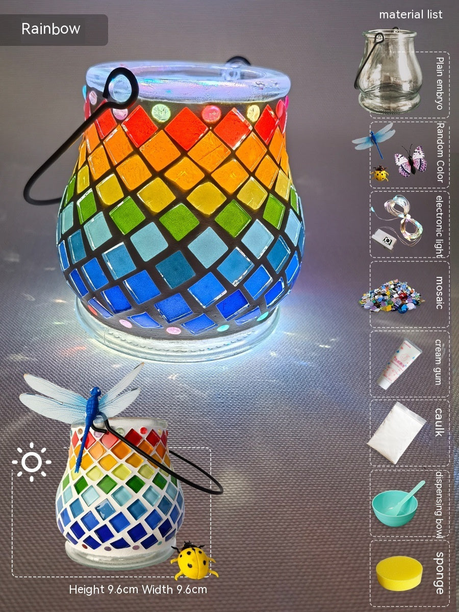 Mosaic Candlestick Kit