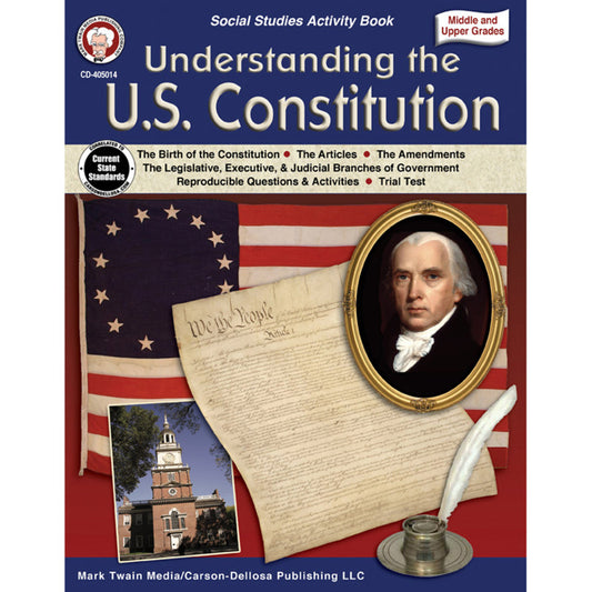 UNDERSTANDING CONSTITUTION GR 5-12 HISTORY BOOK