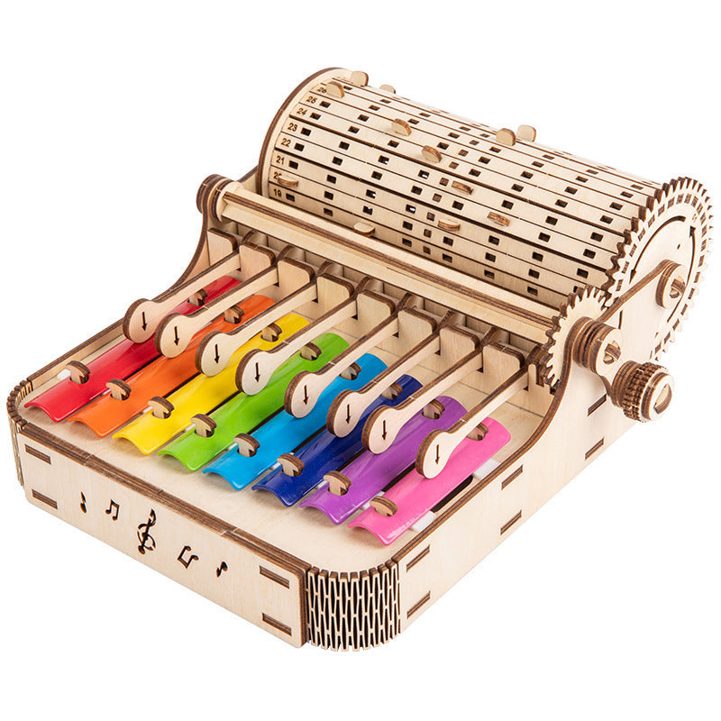 Wooden Piano Puzzle Music STEM Kit