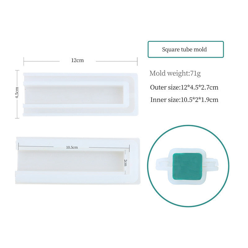Silicone Tube Mold Soap Molds