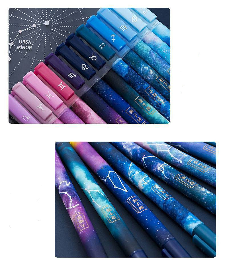 Twelve Constellation Pens