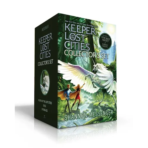 Keeper of the Lost Cities Collector's Set (Includes a Sticker Sheet of Family Crests) (Boxed Set): Keeper of the Lost Cities; Exile; Everblaze