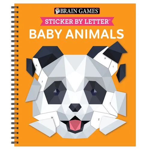 Brain Games - Sticker by Letter: Baby Animals