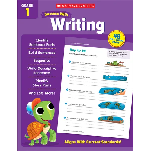 Scholastic Success with Writing Grade 1 Workbook