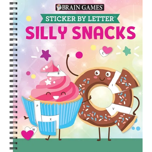 Brain Games - Sticker by Letter: Silly Snacks