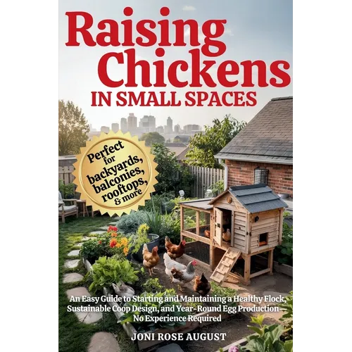 Raising Chickens in Small Spaces: An Easy Guide to Starting and Maintaining a Healthy Flock, Sustainable Coop Design, and Year-Round Egg Production, N