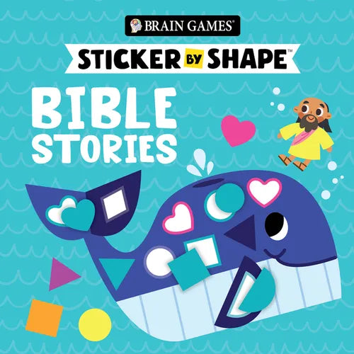 Brain Games - Sticker by Shape: Bible Stories
